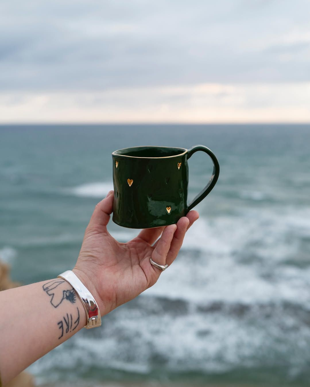 Morning Joy Mugs — handmade ceramic, Ceramic Pot Station