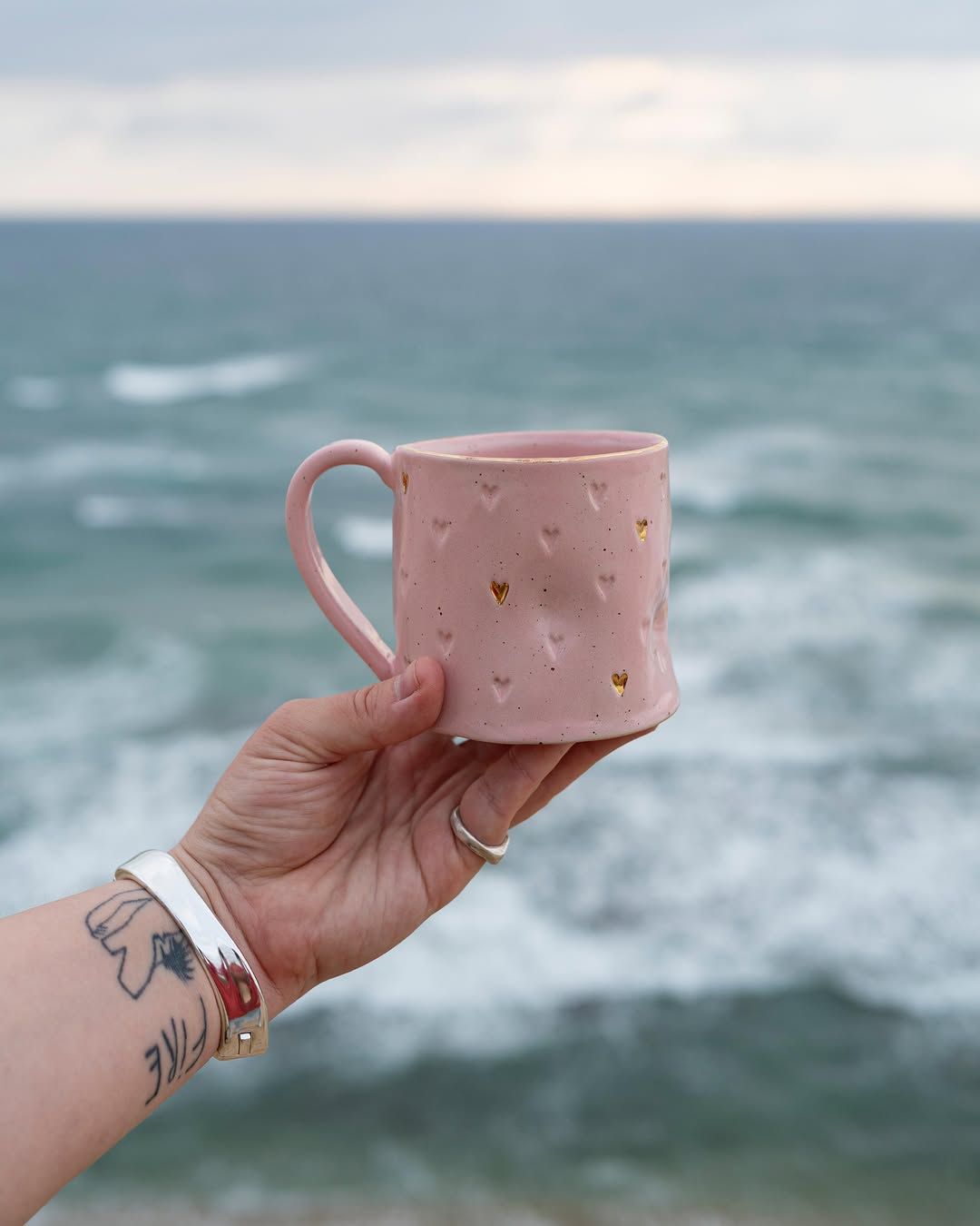 Morning Joy Mugs — handmade ceramic, Ceramic Pot Station