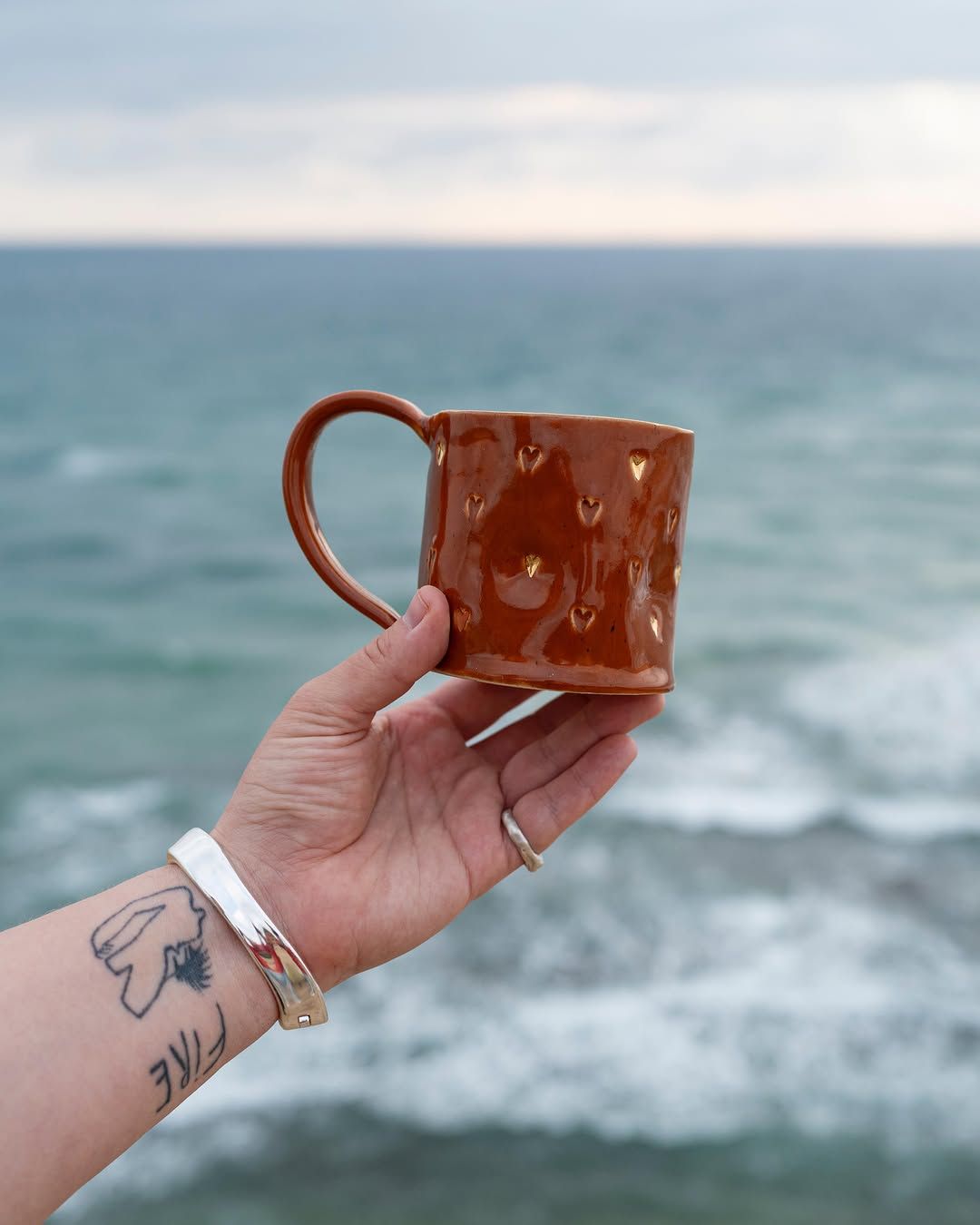 Morning Joy Mugs — handmade ceramic, Ceramic Pot Station