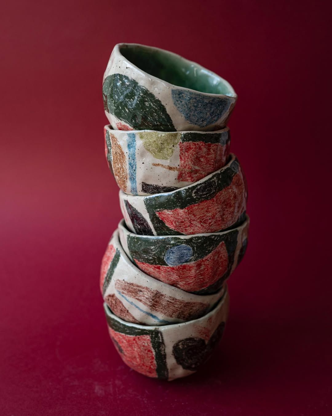 Glazed Plant Pots — handmade ceramic, Ceramic Pot Station