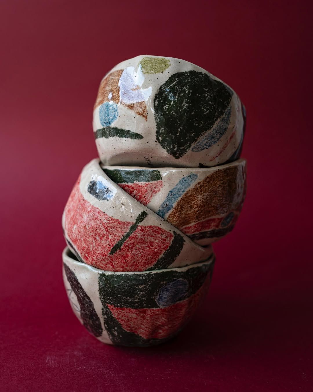 Glazed Plant Pots — handmade ceramic, Ceramic Pot Station